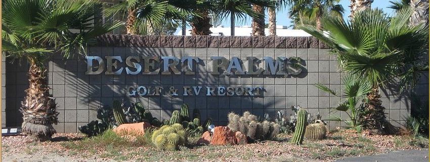 Desert Palms Golf & RV Resort (55+ park)